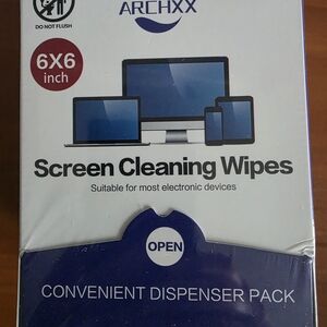 Screen Cleaning Wipes - Blue